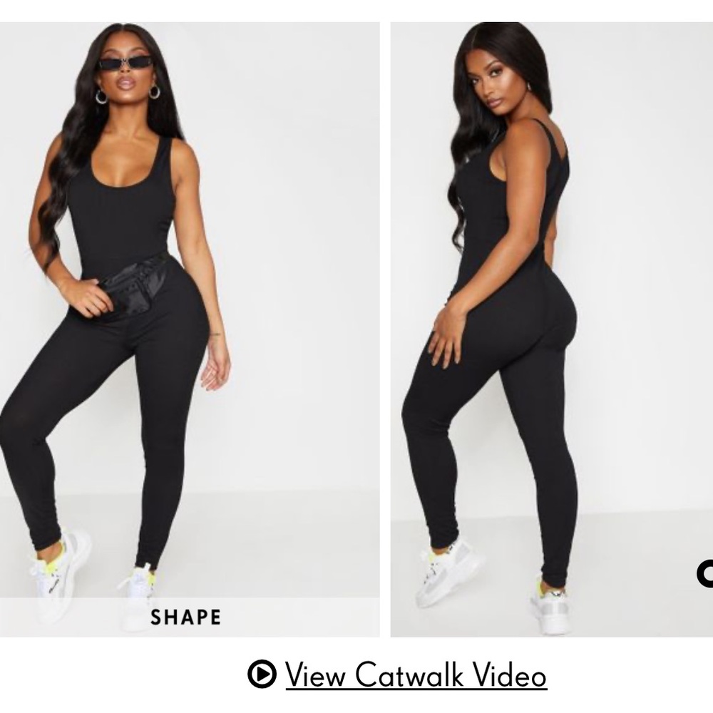 Women black jumpsuit